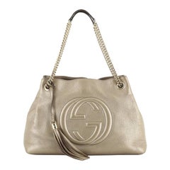 Gucci Soho Chain Strap Shoulder Bag Leather Medium