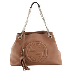 Gucci Soho Chain Strap Shoulder Bag Leather Medium