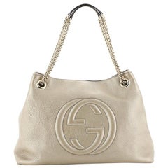 Gucci Soho Chain Strap Shoulder Bag Leather Medium