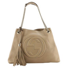 Gucci Soho Chain Strap Shoulder Bag Leather Medium