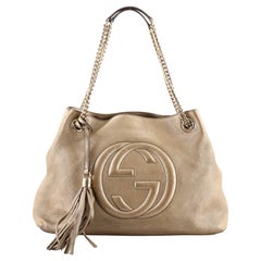 Gucci Soho Chain Strap Shoulder Bag Leather Medium