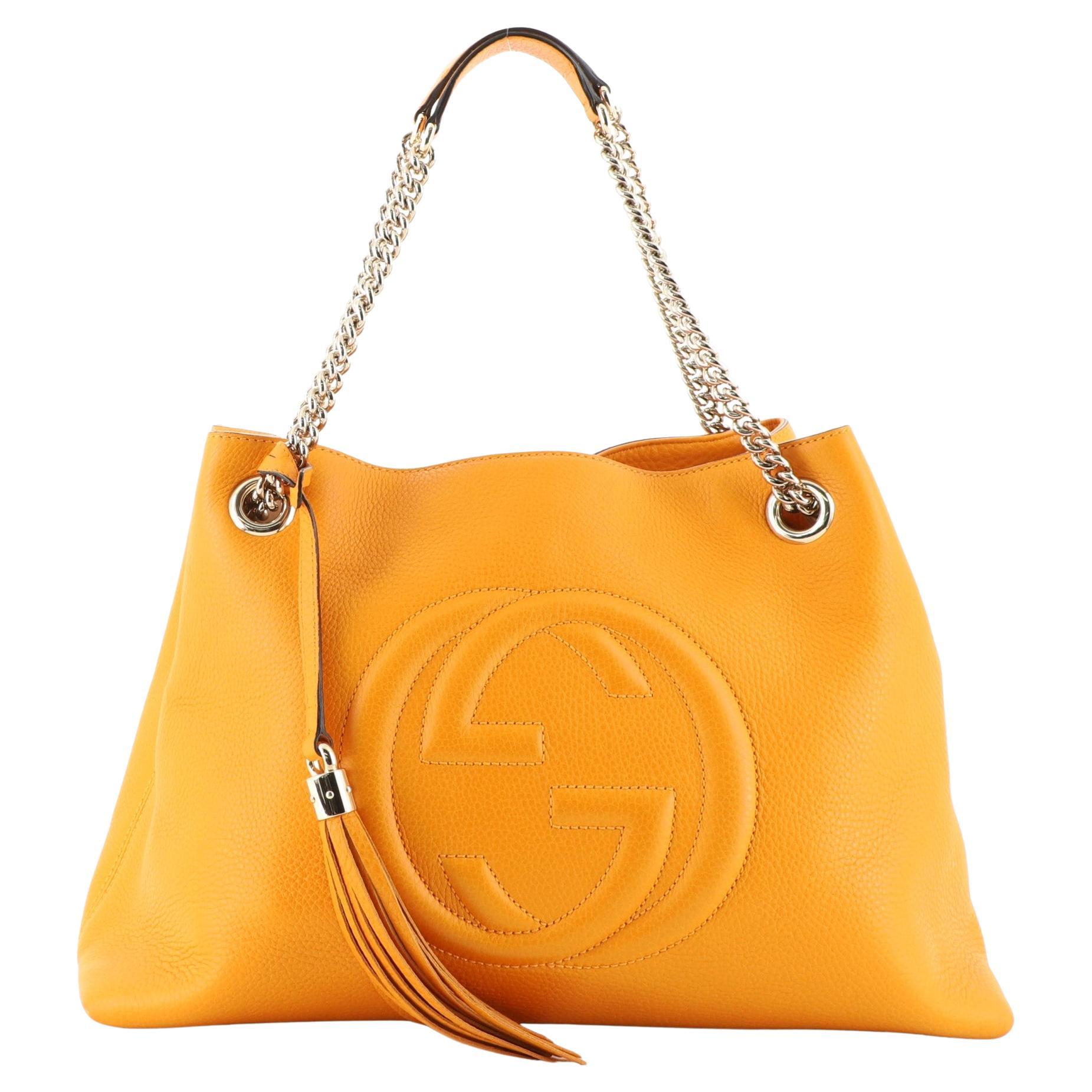 Gucci Soho Chain Strap Shoulder Bag 