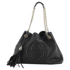 Gucci Soho Chain Strap Shoulder Bag Leather Medium Gucci Soho Chain Strap Shoulder Bag Leather Medium