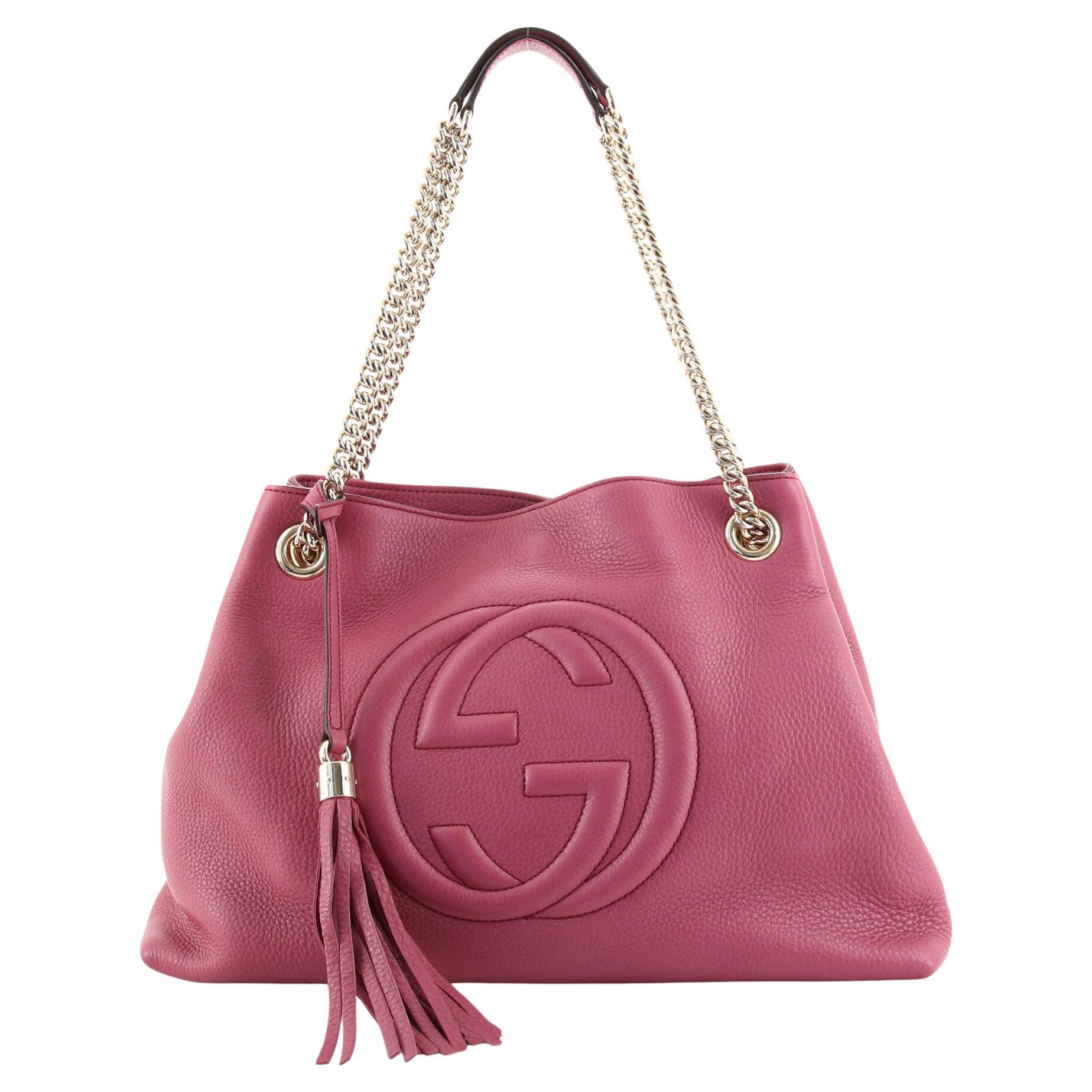 Gucci Pink Leather Shoulder Dionysus Bag at 1stDibs gucci pink