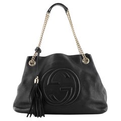 Gucci Soho Chain Strap Shoulder Bag Leather Medium Gucci Soho Chain Strap Shoulder Bag Leather Medium