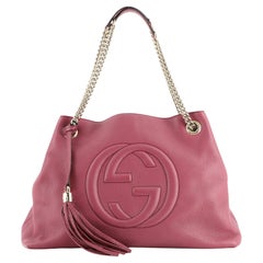 Gucci Soho Chain Strap Shoulder Bag Leather Medium
