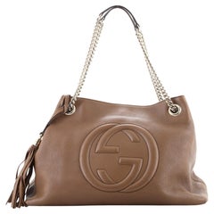 Gucci Soho Chain Strap Shoulder Bag Leather Medium