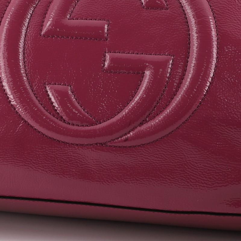 Gucci Soho Chain Strap Shoulder Bag Patent Medium 1