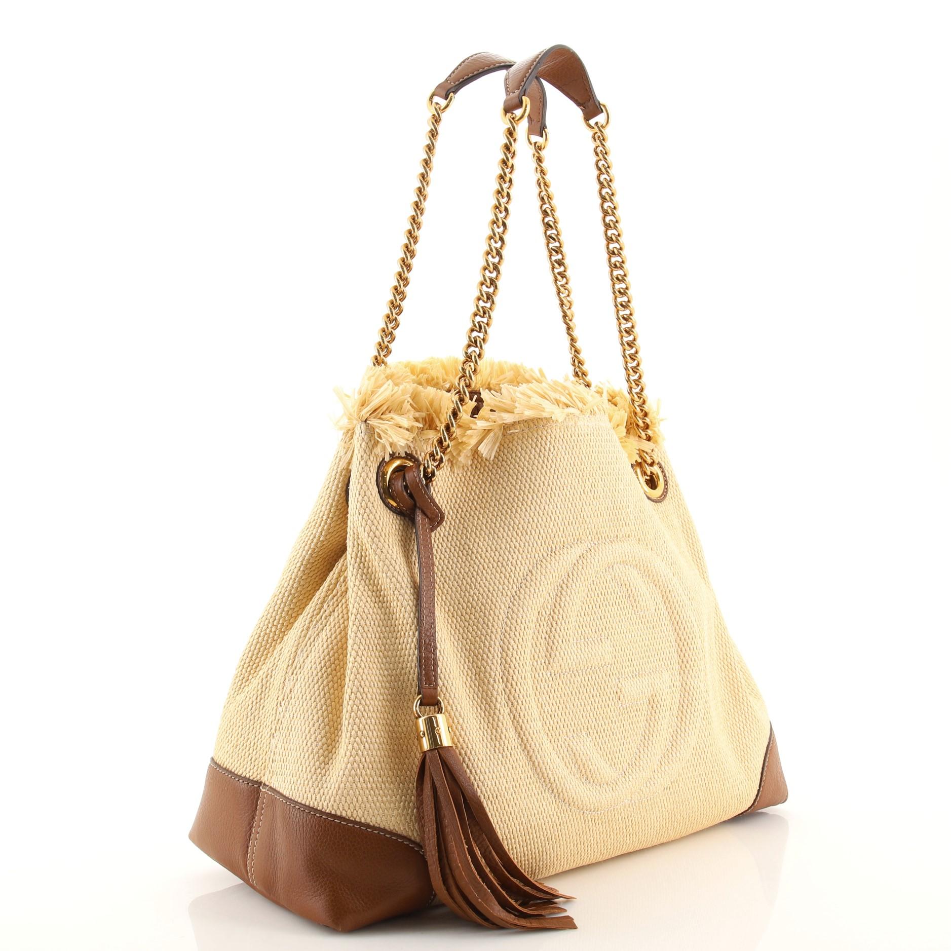 gucci straw bag