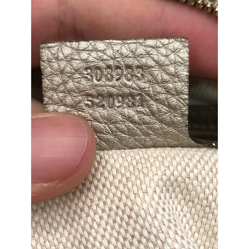 Gucci Soho Chain Zip Shoulder Bag Leather Small 3