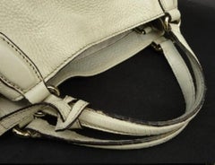 Gucci Soho Convertible 219069 Ivory Leather Shoulder Bag