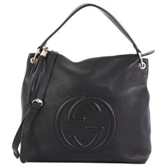  Gucci Soho Convertible Hobo Leather Large
