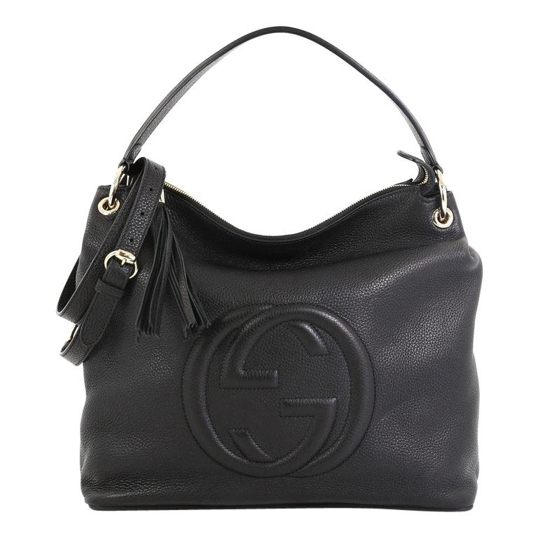 Gucci Soho Convertible Hobo Leather Large