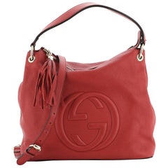 Gucci Soho Convertible Hobo Leather Large