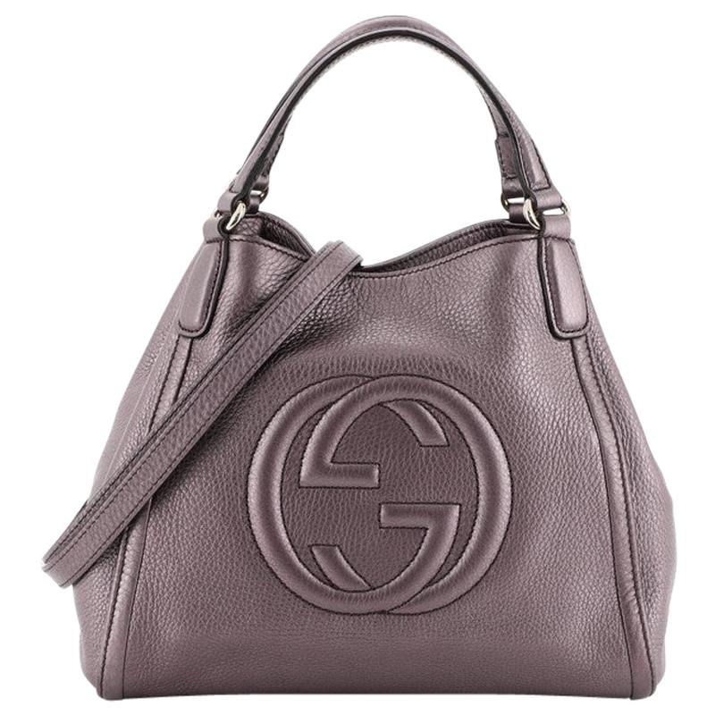 Gucci Soho Convertible Shoulder Bag Leather Small 