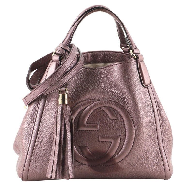 Gucci Soho Convertible Shoulder Bag Leather Small at 1stDibs
