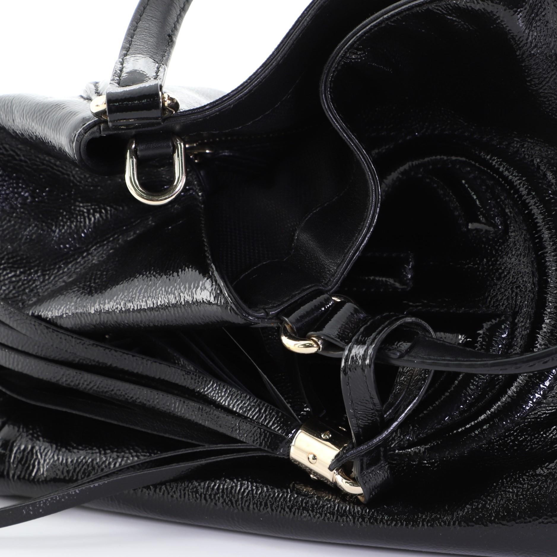 Gucci Soho Convertible Shoulder Bag Patent Small 1