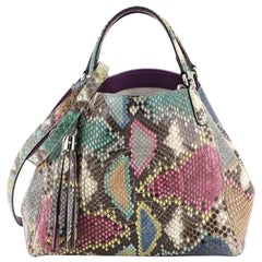 Gucci Soho Convertible Shoulder Bag Python Small