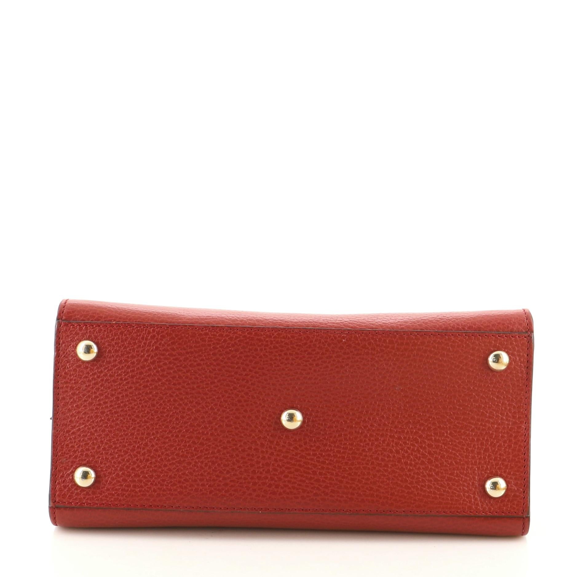 Gucci Soho Convertible Top Handle Satchel Leder Medium für Damen oder Herren