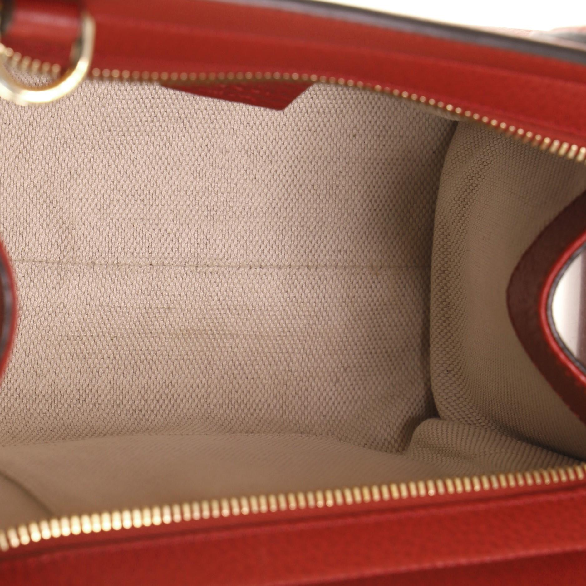 Gucci Soho Convertible Top Handle Satchel Leder Medium 2