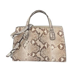 Gucci Soho Convertible Top Handle Satchel Python Medium