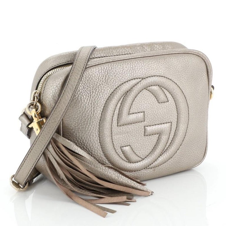 Gucci Soho Disco Crossbody Bag Leather Small at 1stDibs