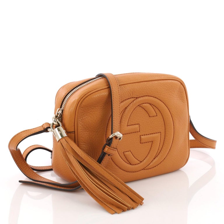 Gucci Soho Disco Crossbody Bag Leather Small at 1stdibs