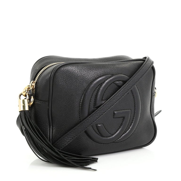 Gucci Soho Disco Crossbody Bag Leather Small at 1stDibs