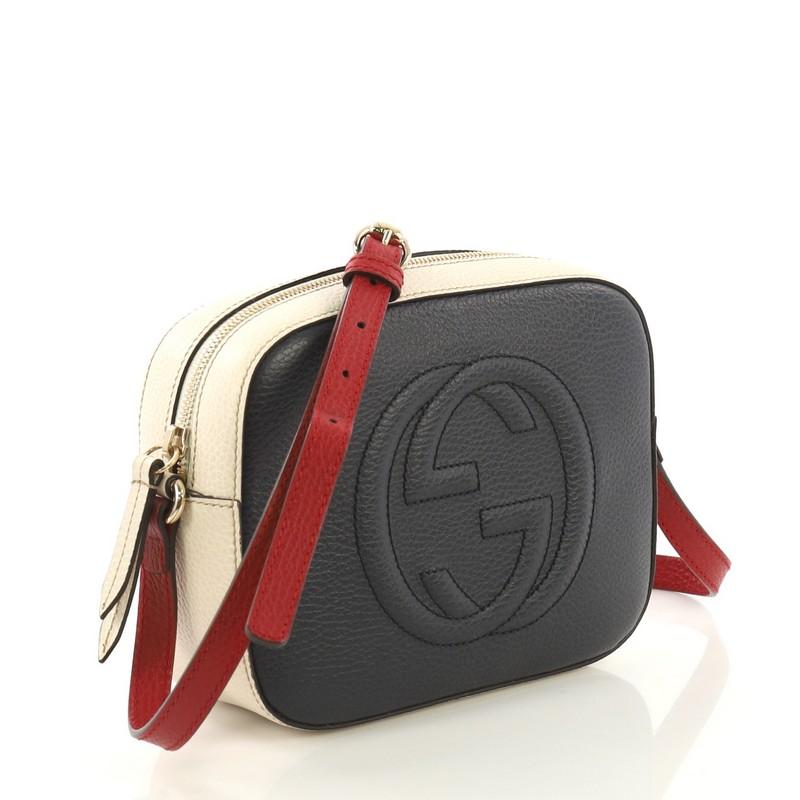 Black Gucci Soho Disco Crossbody Bag Leather Small