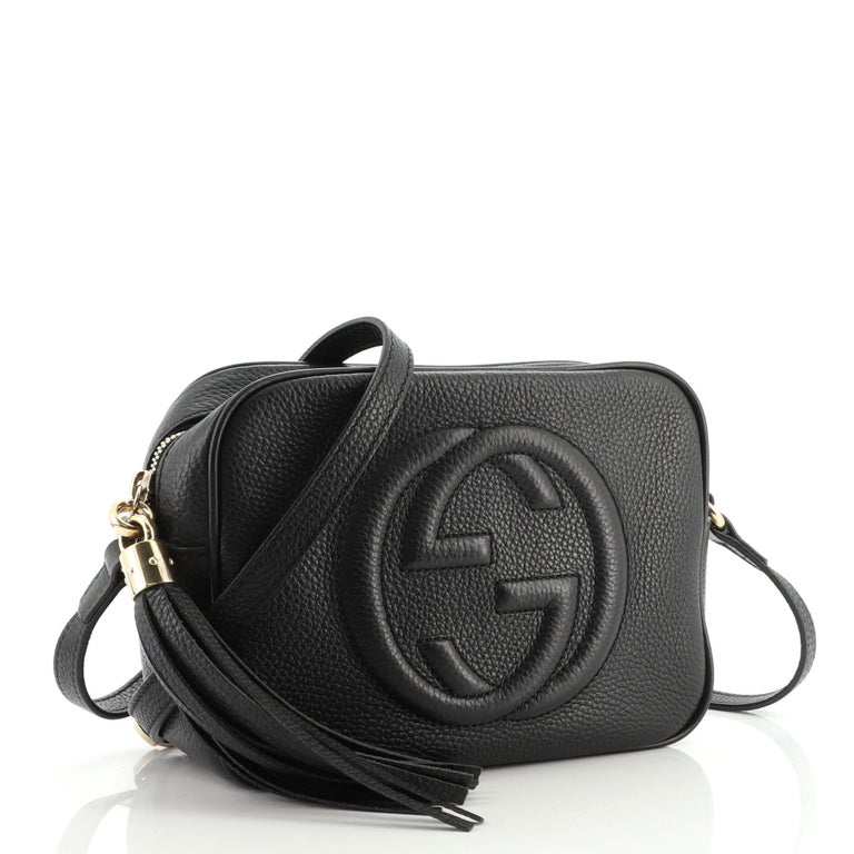 Gucci Soho Disco Crossbody Bag Leather Small at 1stDibs
