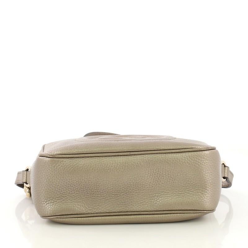 Gucci Soho Disco Crossbody Bag Leather Small In Good Condition In NY, NY