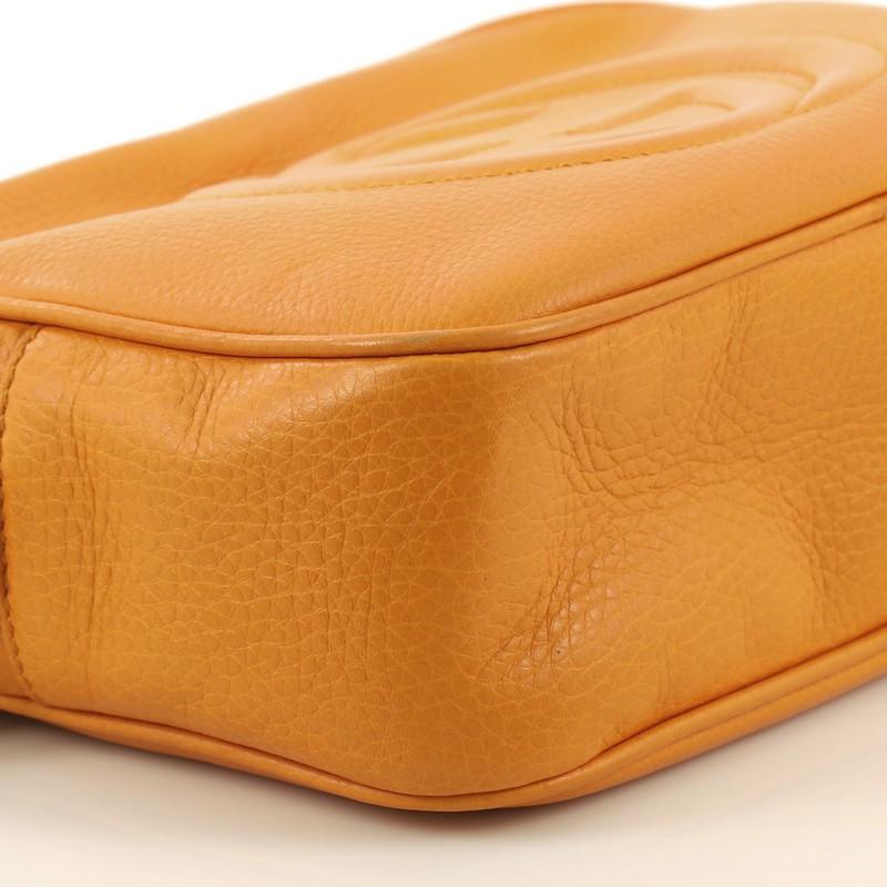 Gucci Soho Disco Crossbody Bag Leather Small In Fair Condition In NY, NY