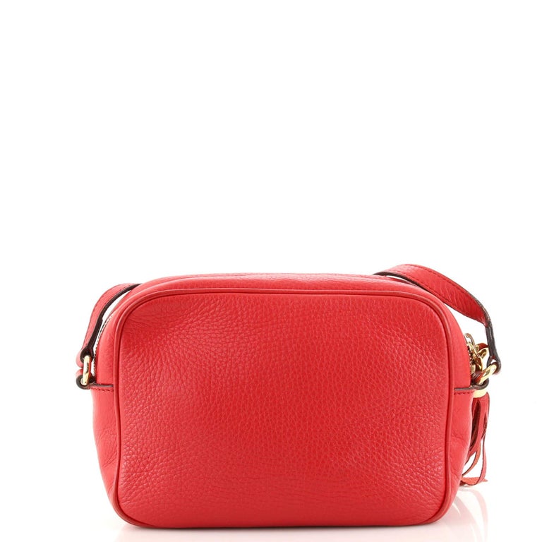 Gucci Soho Disco Crossbody Bag Leather Small at 1stDibs