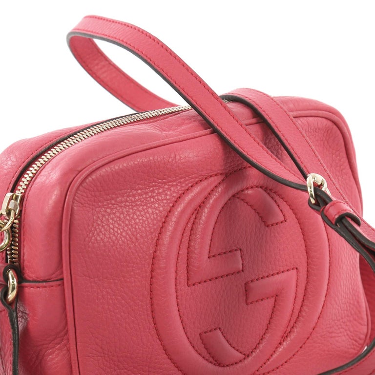 Gucci Soho Disco Crossbody Bag Leather Small at 1stDibs