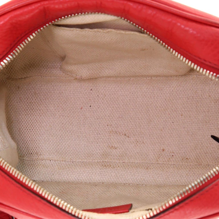 Gucci Soho Disco Crossbody Bag Leather Small at 1stDibs