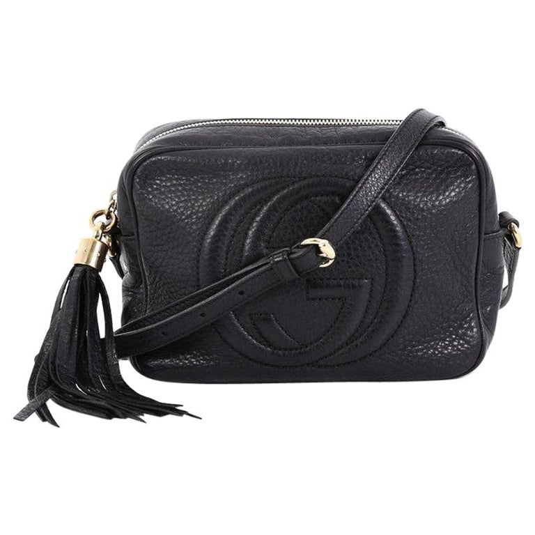 Gucci Soho Disco Crossbody Bag Leather Small at 1stDibs