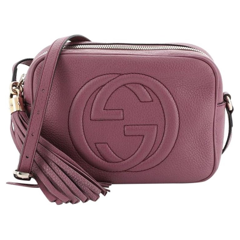 Gucci Soho Disco Crossbody Bag Leather Small at 1stDibs