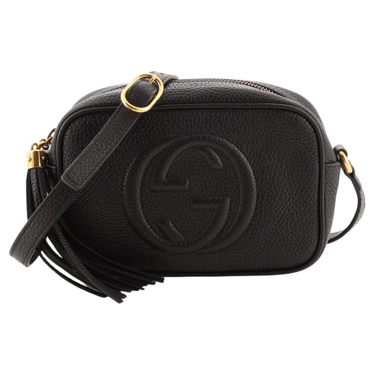 Gucci Soho Disco Crossbody Bag Leather Small at 1stDibs