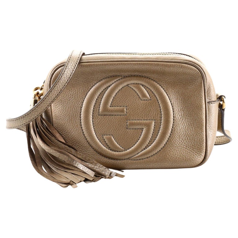Gucci Soho Disco Crossbody Bag Leather Small at 1stDibs