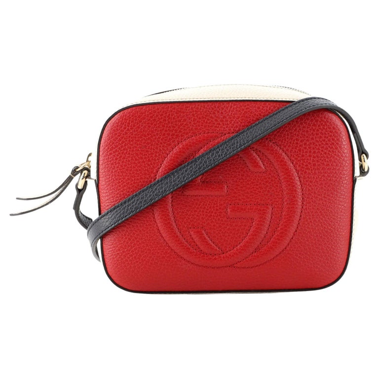 Gucci Soho Disco Crossbody Bag Leather Small For Sale at 1stDibs