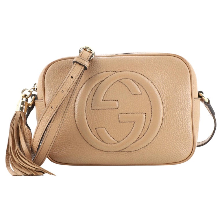 Gucci Soho Disco Crossbody Bag Leather Small at 1stDibs