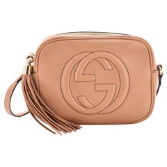 Gucci - Sac à bandoulière Disco en cuir, petit modèle