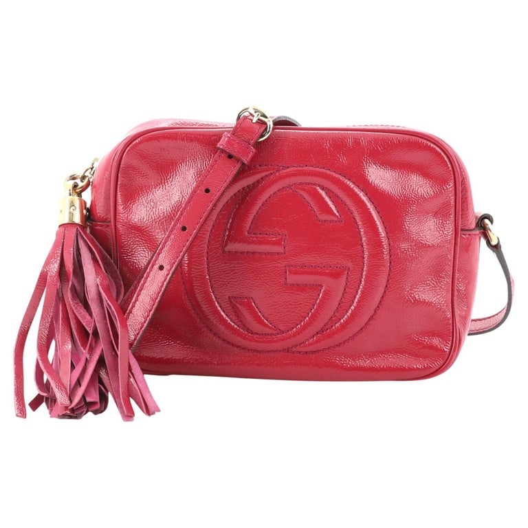 Gucci Soho Disco Crossbody Bag Patent Small at 1stDibs | gucci soho disco  bag, gucci soho disco pink