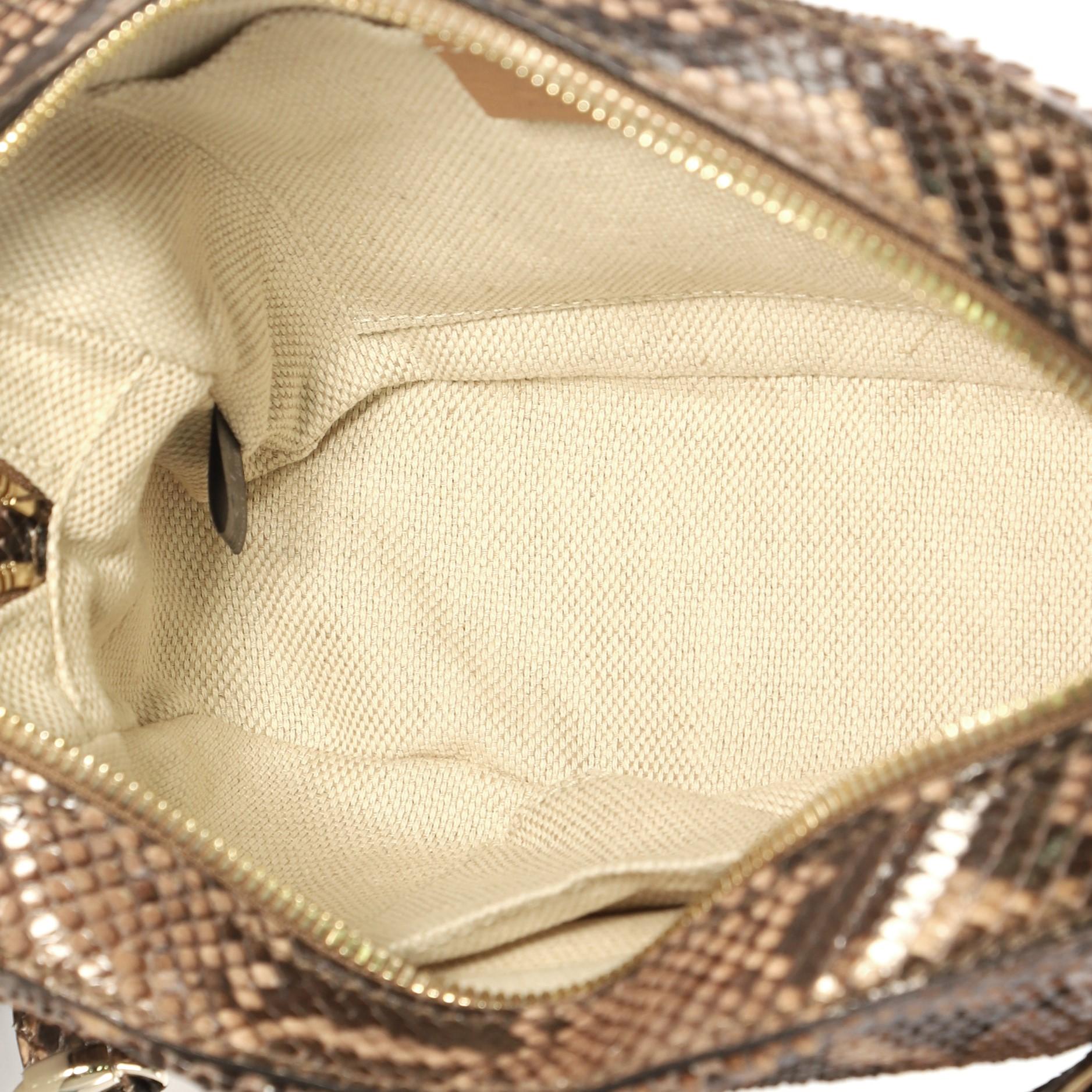 Women's or Men's Gucci Soho Disco Crossbody Bag Python Small
