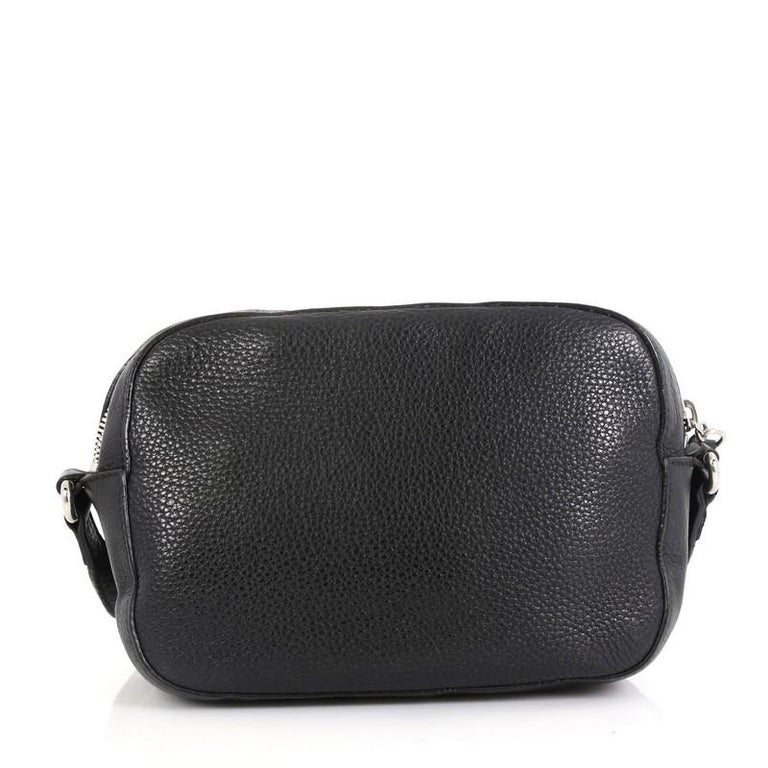 Gucci Soho Small Leather Disco Bag Black Literacy Basics