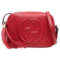 Gucci Soho Disco Red Shoulder Bag