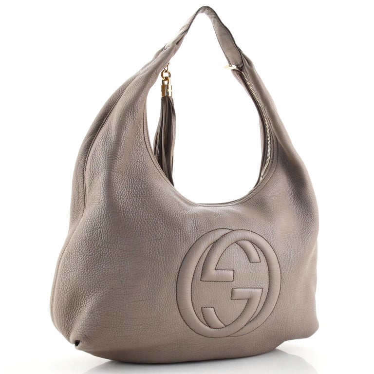 Gucci Soho Hobo Leather Large For Sale at 1stDibs