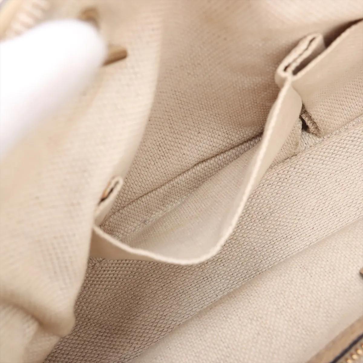 Gucci Soho Borsa a tracolla in pelle con catena Beige in vendita 6