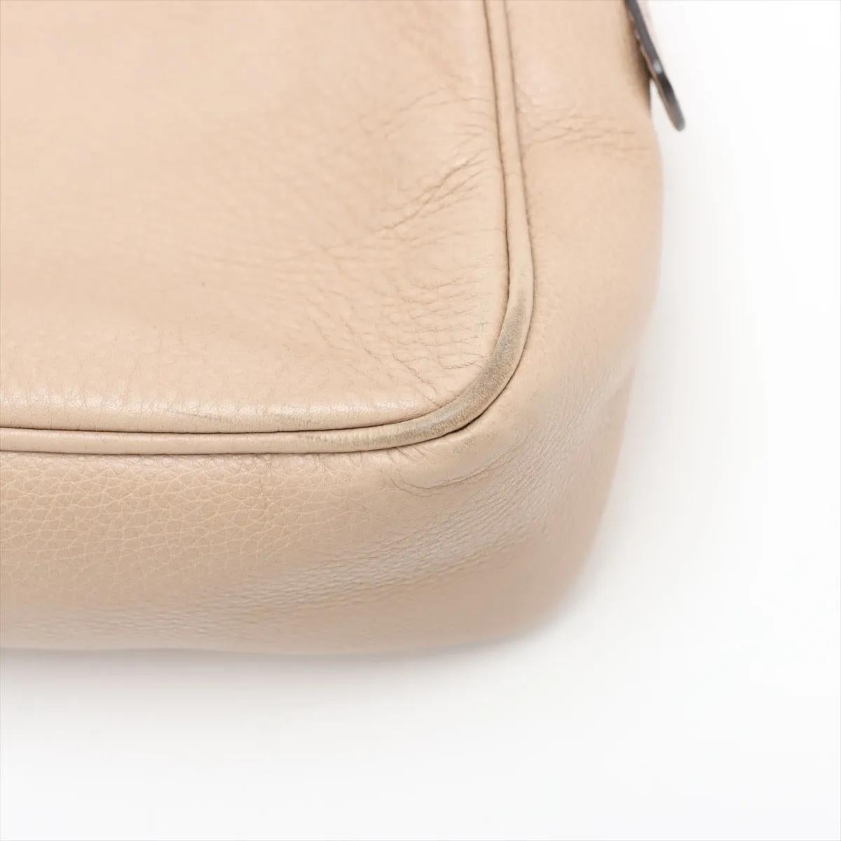 Gucci Soho Borsa a tracolla in pelle con catena Beige in vendita 12