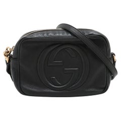 Gucci Soho - Borsa a tracolla in pelle nera
